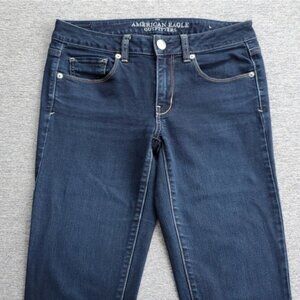 American Eagle Outfitters Skinny Blue Jeans Medium Wash Size 6 Regular